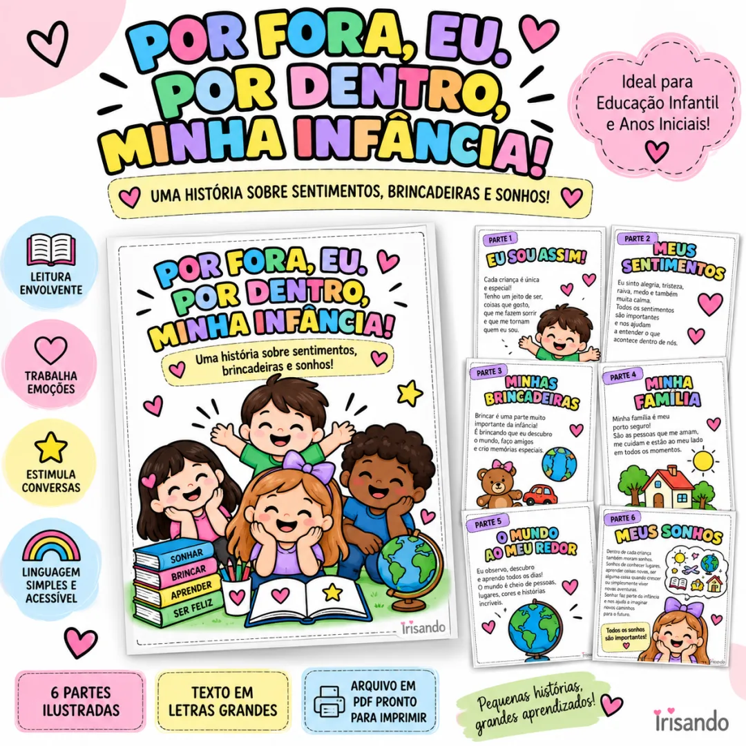 Por Fora, Eu. por Dentro, Minha Infância! Dia das Crianças em PDF — imagem 4