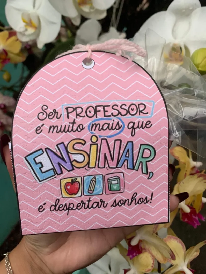 Porta Bombom Dia dos Professores — Pronto para Imprimir — imagem 2