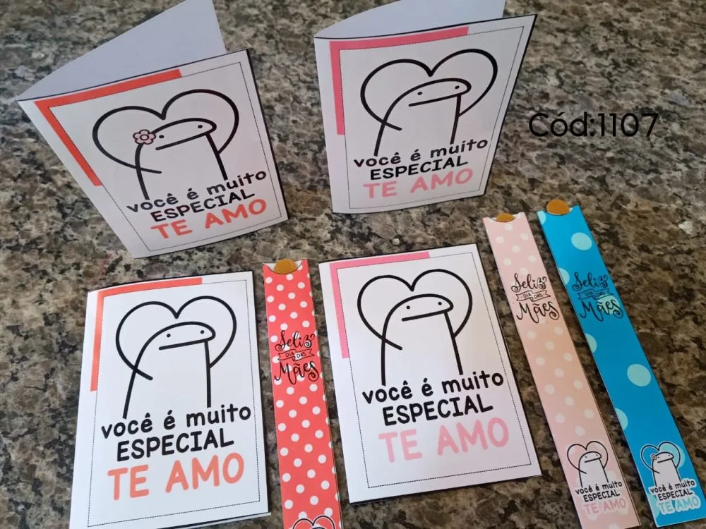 Porta Lixa+ Cartão Dia das Mães — Pronto para Imprimir — imagem 3