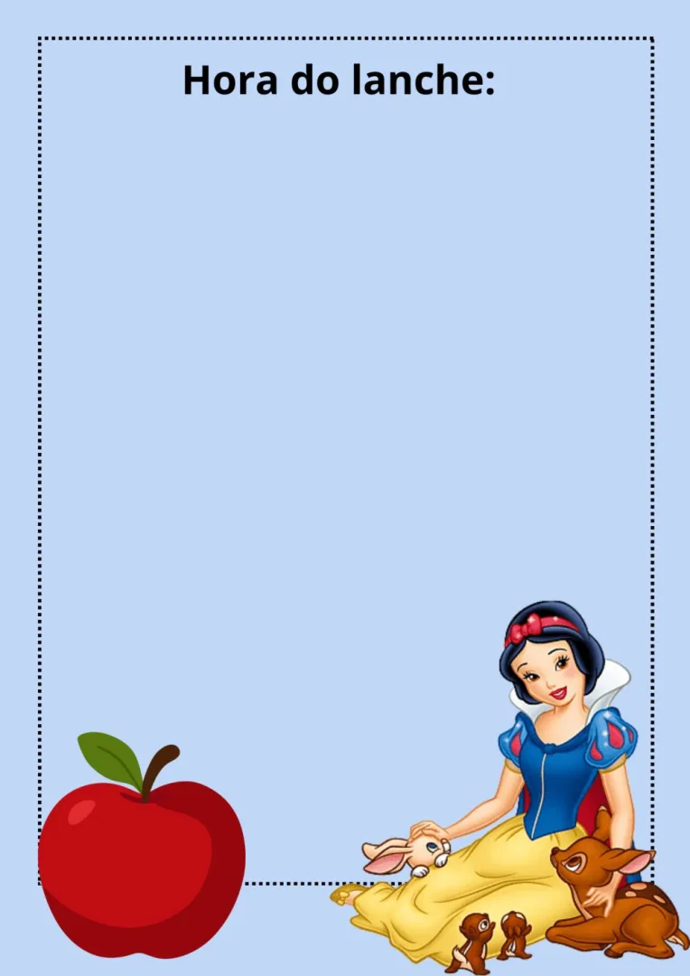 Portfólio Branca de Neve — Pronto para Imprimir — imagem 2