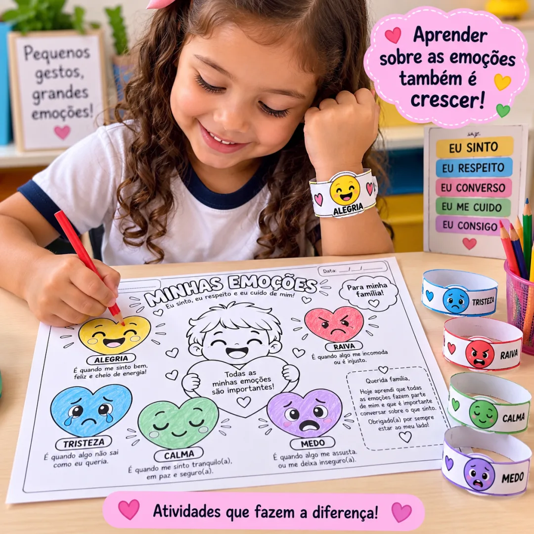 Pote das Emoções Setembro Amarelo Atividade Infantil Lúdica em PDF — imagem 2