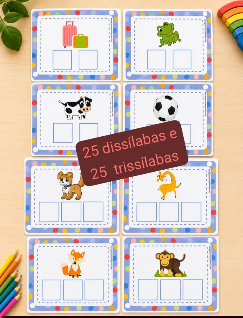 Pote ditado silábico PDF Ed fundamental  — imagem 2
