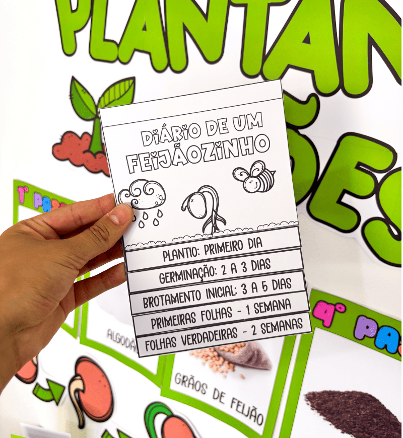 Plantando Feijões | Kit em PDF Educação Infantil — imagem 3