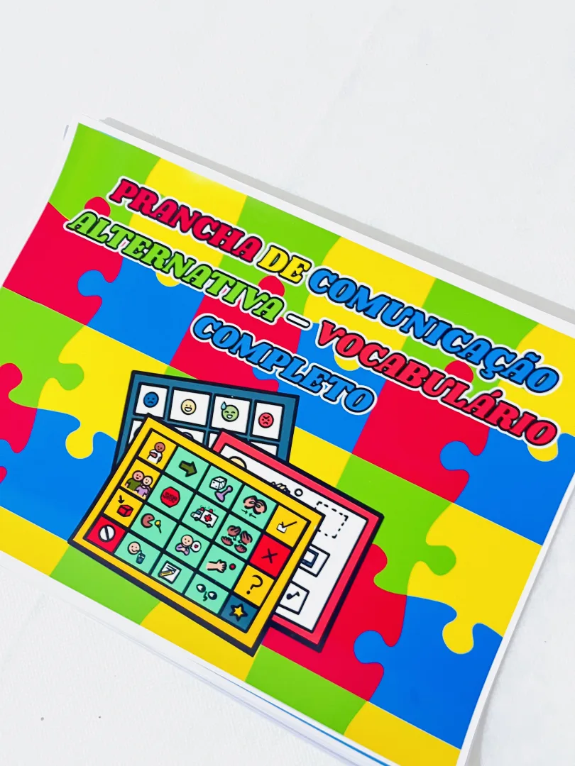 Prancha de Comunicação com 70 Cards Ilustrados para Inclusão — imagem 5