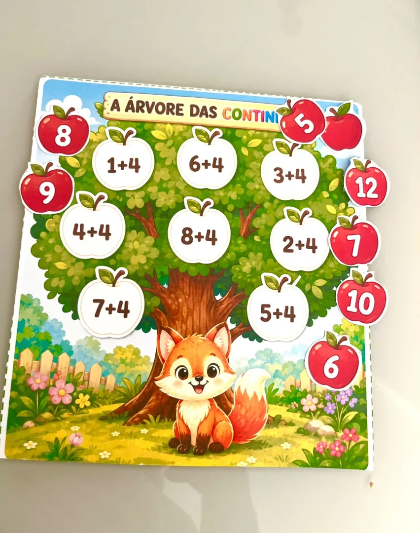 Pranchas para Auxiliar na Estimulação Cognitiva em PDF- Alfabetização. — imagem 6