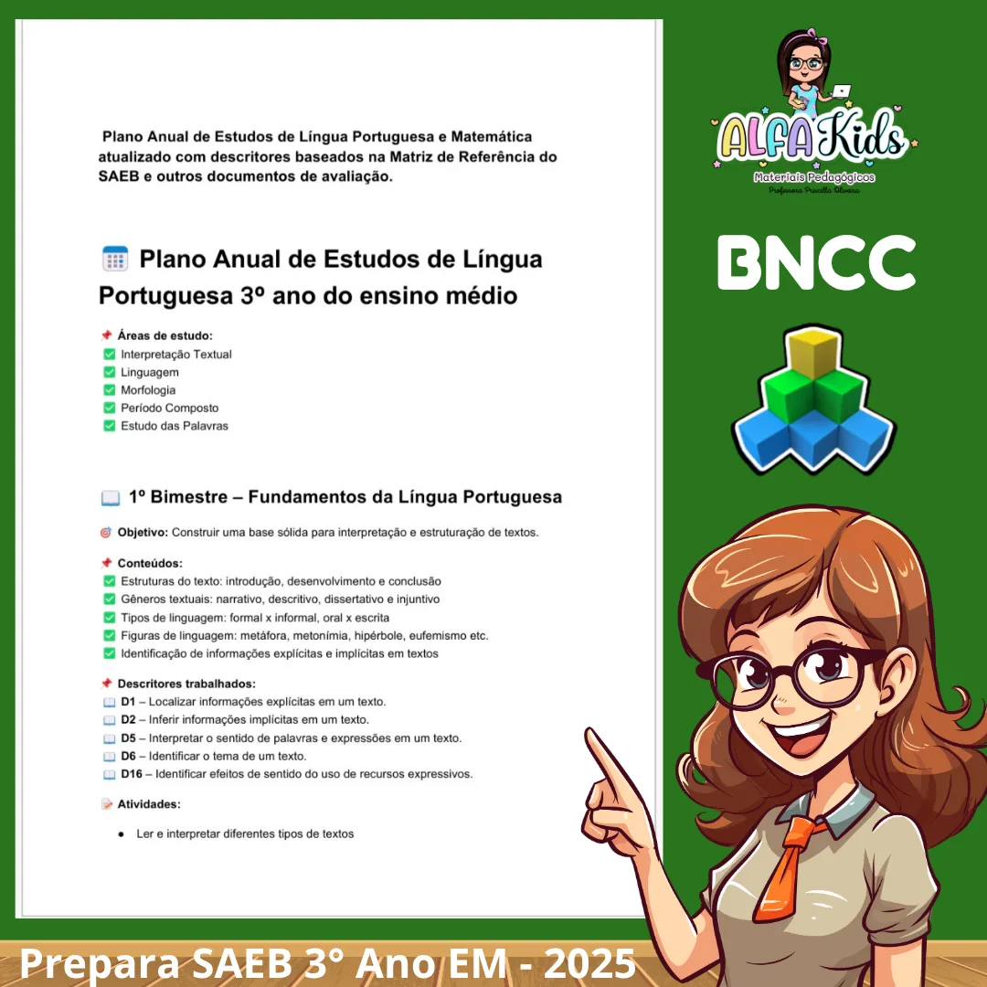 Preparatório Saeb - 3° ano Ensino Médio — imagem 2