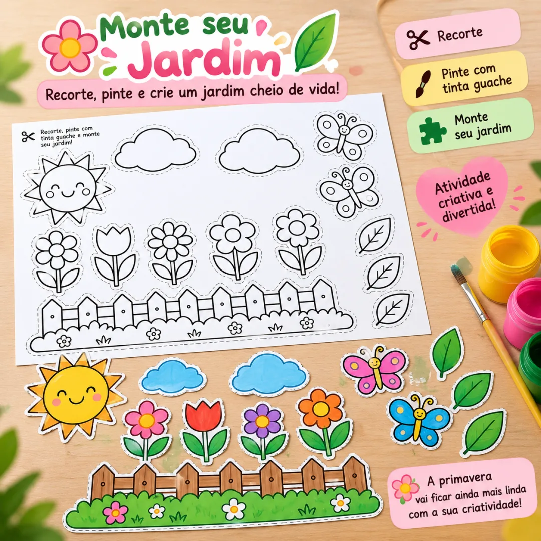 Primavera Caça ao Tesouro – Uma Aventura Pelo Jardim Encantado! em PDF — imagem 3