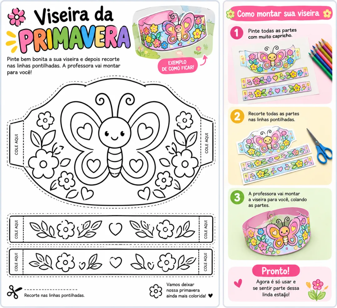 Primavera Encantada Kit Completo de Atividades para Educação Infantil em PDF — imagem 3