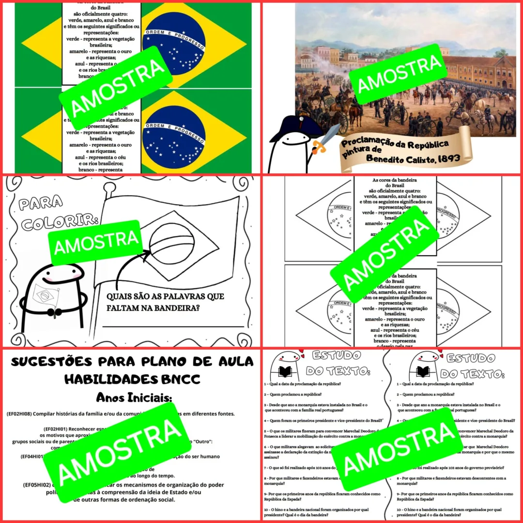 PROCLAMAÇÃO DA REPÚBLICA E DIA DA BANDEIRA FLORKS — imagem 2
