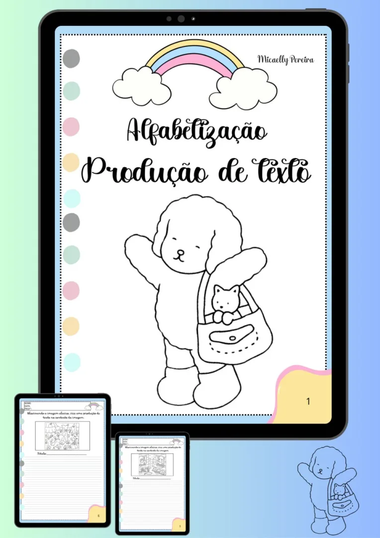 Produção de Texto Bobbie Goods — Pronto para Imprimir — imagem 2
