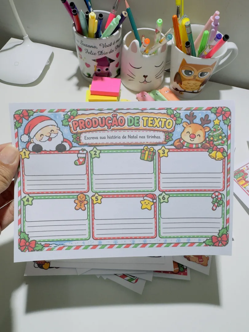 Produção de Texto de Natal para 3º a 5º Anos em PDF — imagem 3