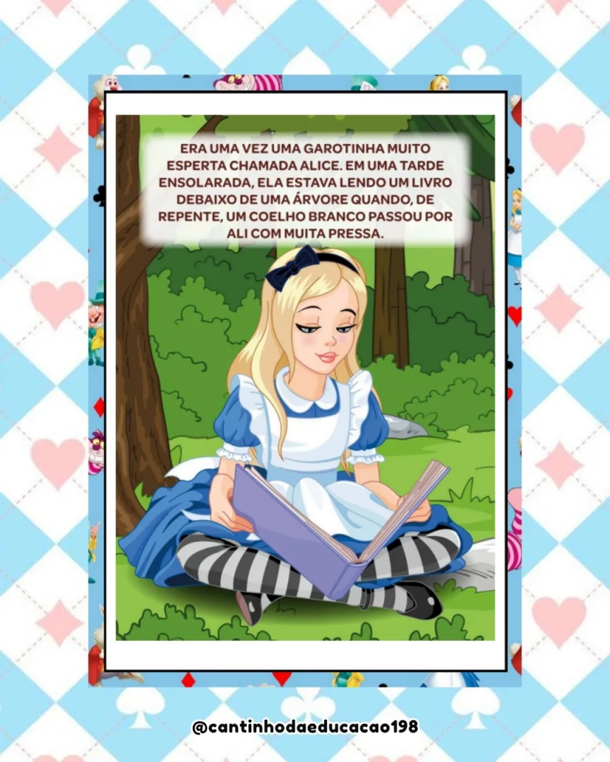 Projeto Alice no País das Maravilhas - 61 Páginas - PDF — imagem 4