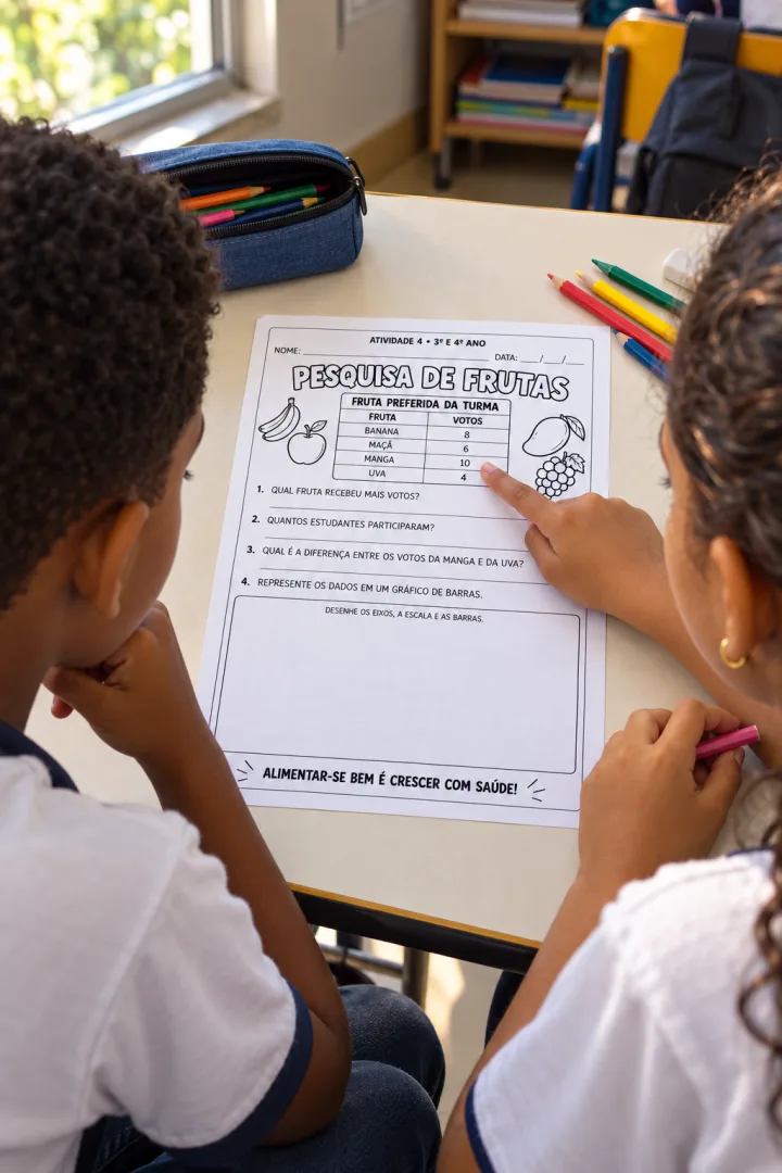 Projeto Alimentação Saudável - 4º Ano - Ciências - PDF — imagem 3