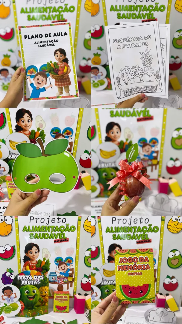 Projeto Alimentação Saudável - Educação Infantil - PDF — imagem 2