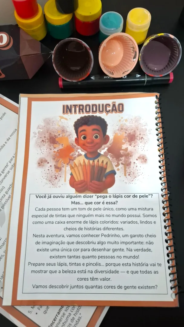 🤎🧡PROJETO: AS CORES DA GENTE|CONSCIÊNCIA NEGRA E POVOS INDIGENAS 🤎🧡 — imagem 3