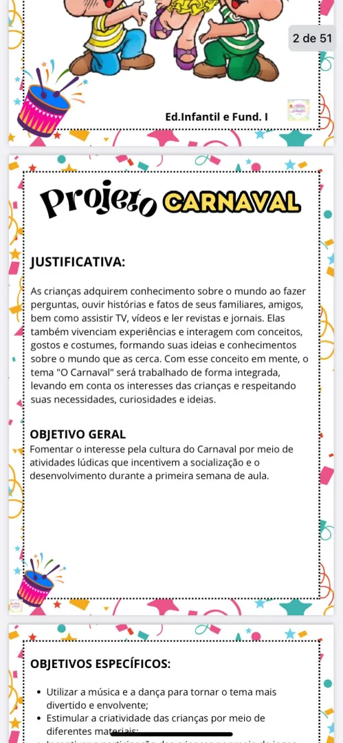 Projeto Carnaval — Pronto para Imprimir — imagem 2