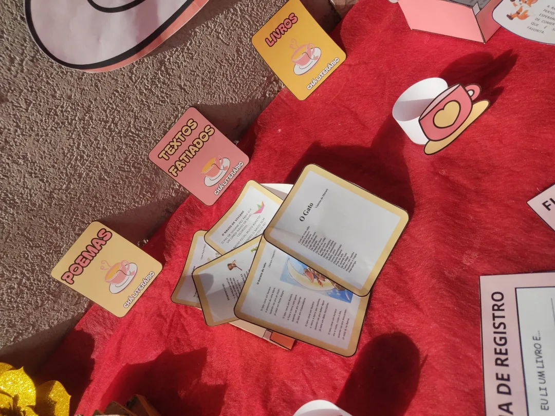 PROJETO: CHÁ LITERÁRIO — imagem 2