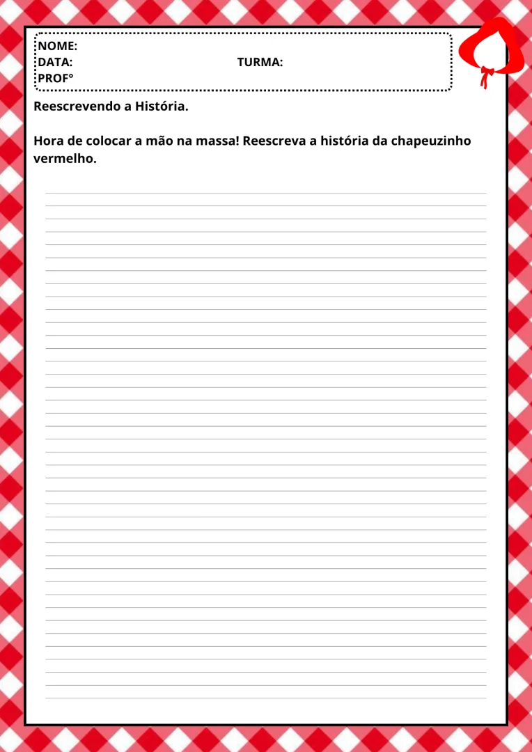 PROJETO CHAPEUZINHO VERMELHO — imagem 5