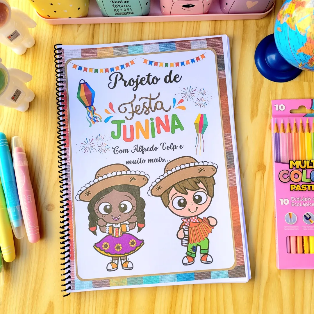 🎉 PROJETO DE FESTA JUNINA: Alfredo Volp e muito mais ✨ — imagem 2