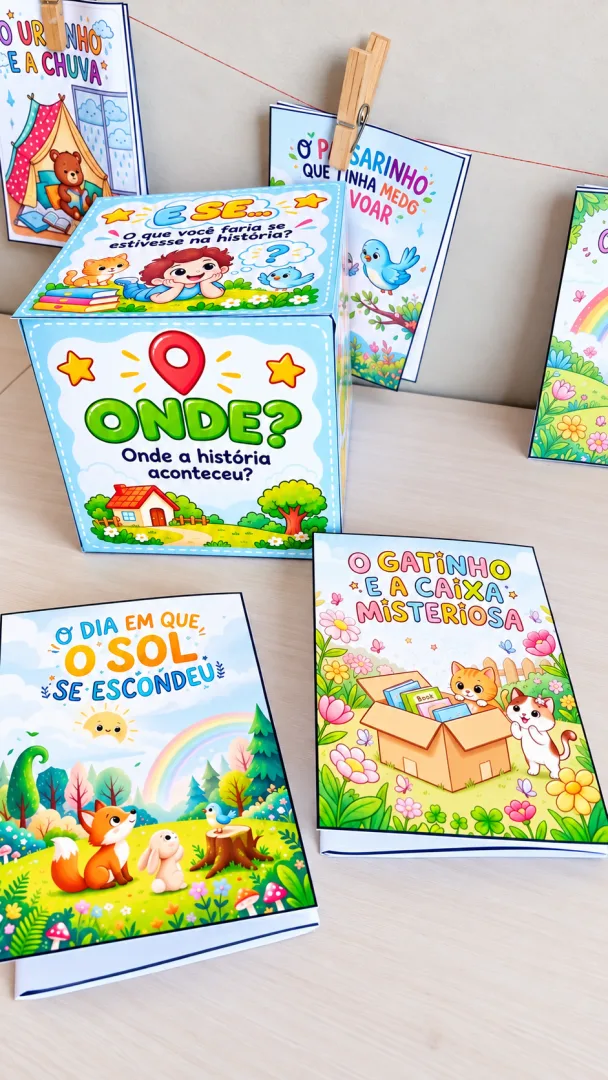 Projeto Dia Nacional da Leitura Escolar Painel PDF - Educação infantil — imagem 5