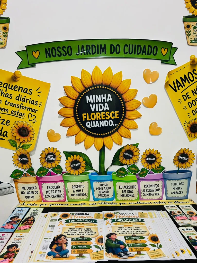 🌻 PROJETO FLORESCER: SETEMBRO AMARELO | FUND I E II 💛 — imagem 3