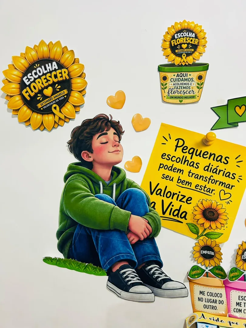 🌻 PROJETO FLORESCER: SETEMBRO AMARELO | FUND I E II 💛 — imagem 5