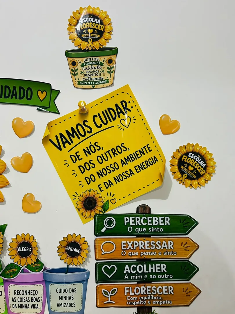 🌻 PROJETO FLORESCER: SETEMBRO AMARELO | FUND I E II 💛 — imagem 6