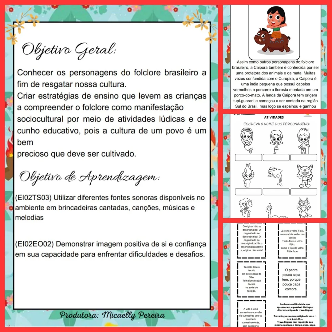PROJETO: FOLCLORE BRASILEIRO — imagem 2