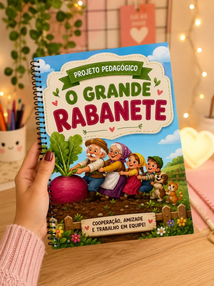 Projeto Grande Rabanete — Pronto para Imprimir — imagem 2
