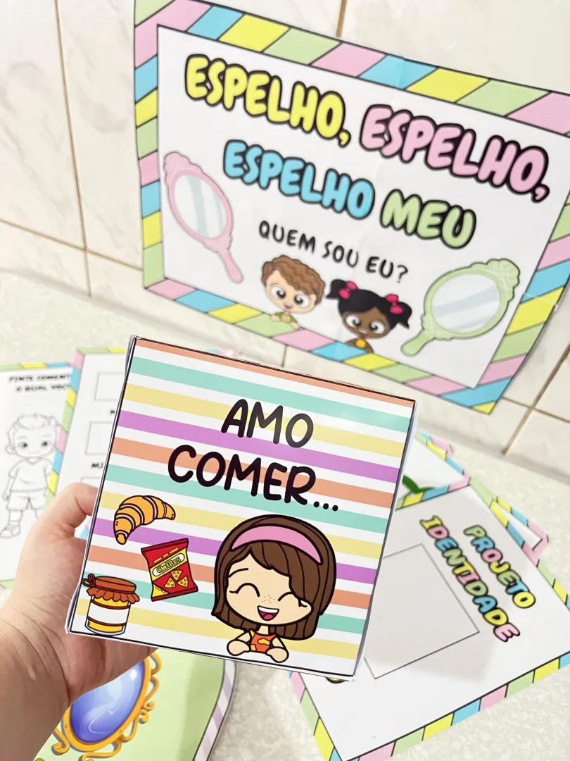 Projeto Identidade na Educação Infantil - PDF com 17 Páginas — imagem 4