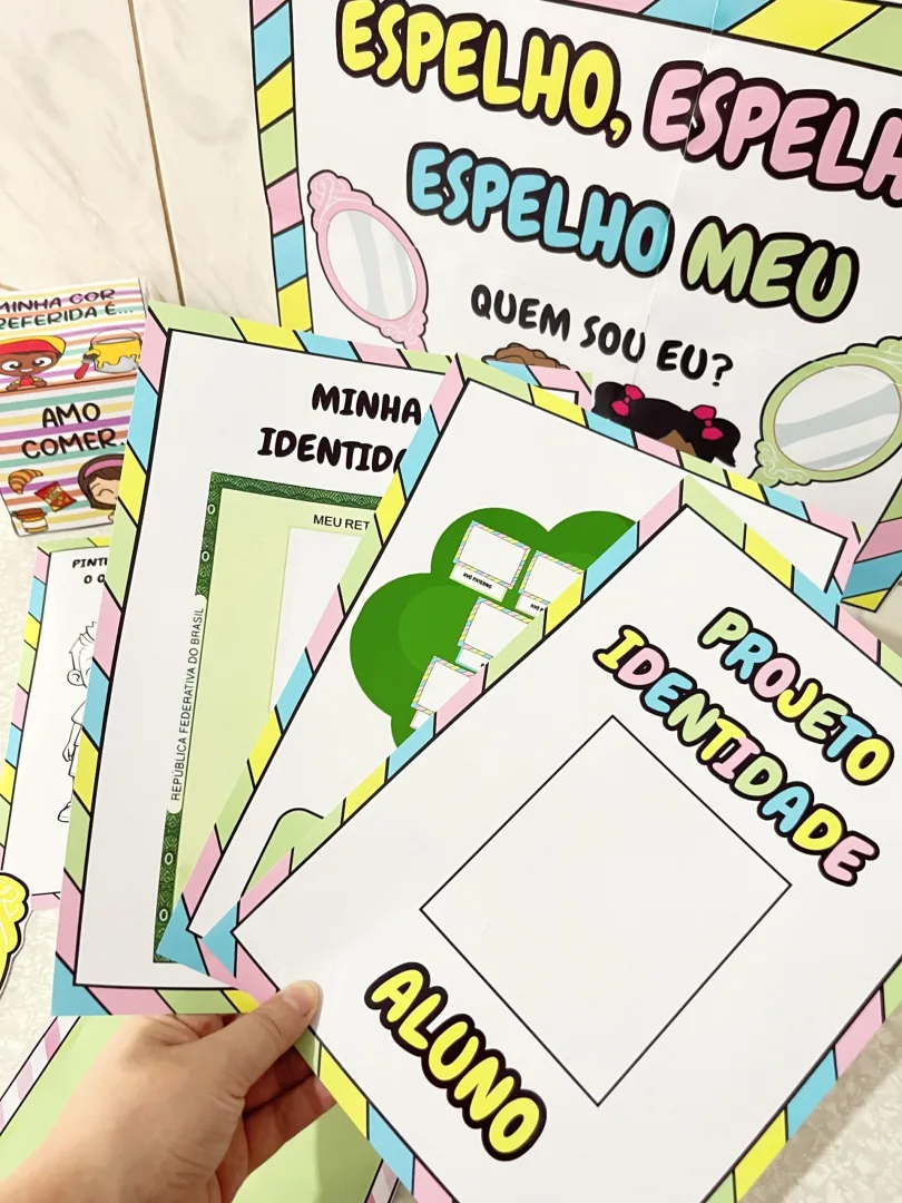 Projeto Identidade na Educação Infantil - PDF com 17 Páginas — imagem 3