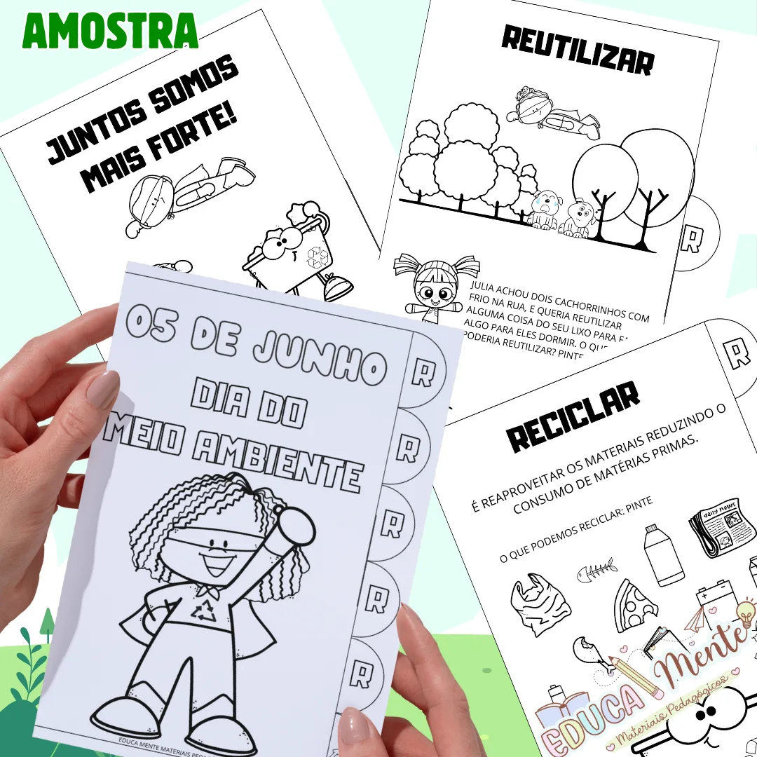 PROJETO LÚDICO: VAMOS CUIDAR DO MEIO AMBIENTE! — imagem 6