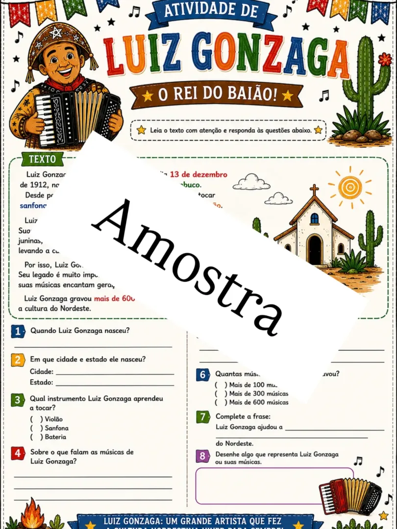 PROJETO LUIZ GONZAGA – O REI DO BAIÃO! — imagem 2