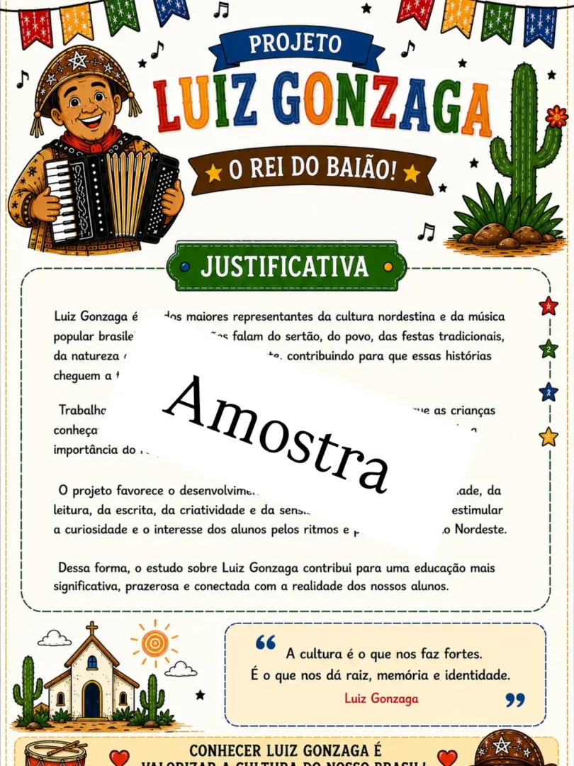 PROJETO LUIZ GONZAGA – O REI DO BAIÃO! — imagem 5