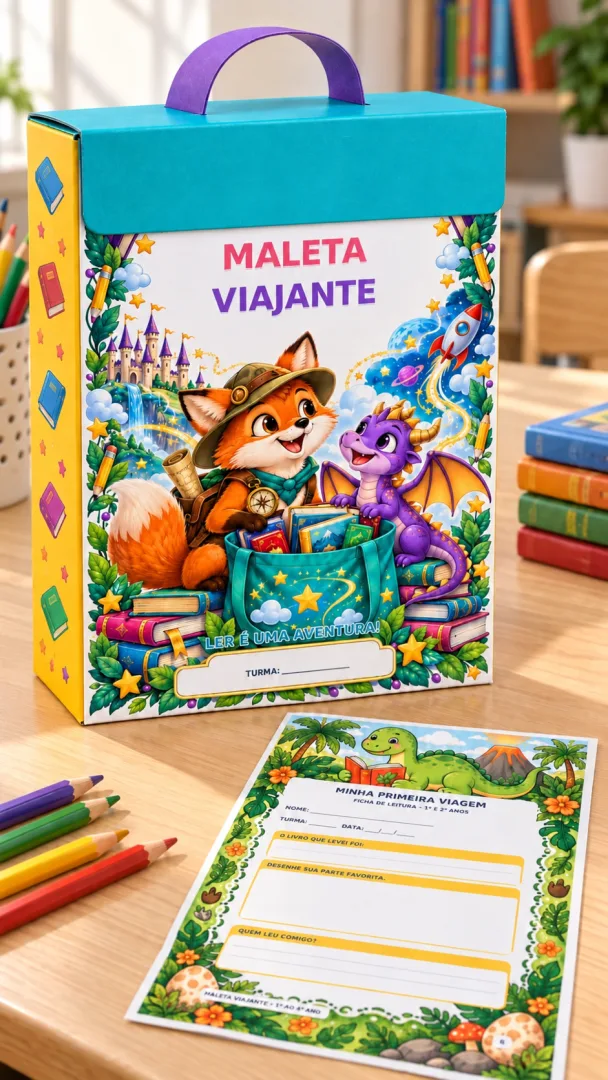 Projeto Maleta Viajante Leitura 1º ao 4º Ano PDF — imagem 2