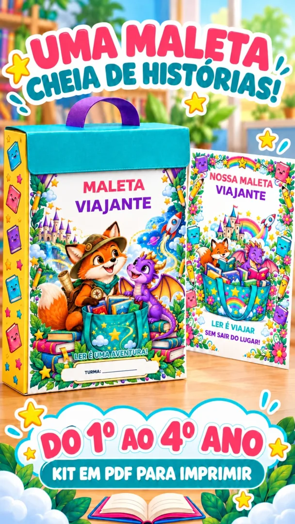 Projeto Maleta Viajante Leitura 1º ao 4º Ano PDF — imagem 3