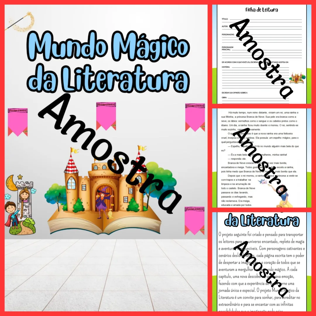PROJETO: MUNDO MÁGICO DA LITERATURA — imagem 2