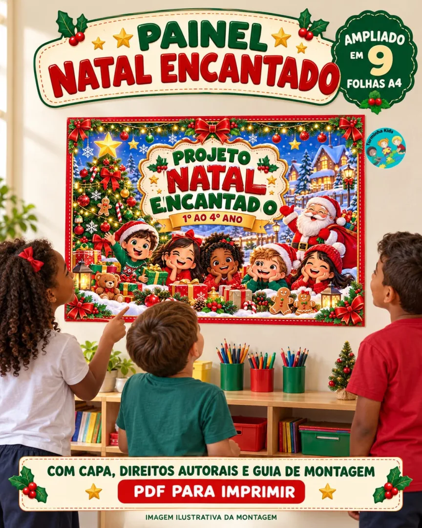 🎄✨ PROJETO NATAL ENCANTADO ✨🎄 9,99 Aprender, criar e conviver em um projeto cheio de descobertas para o encerramento d — imagem 4