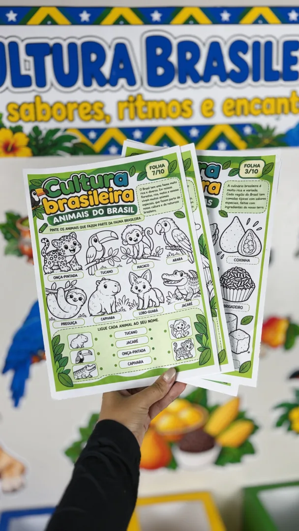Projeto para Trabalhar a Cultura Brasileira em Pdf — imagem 6