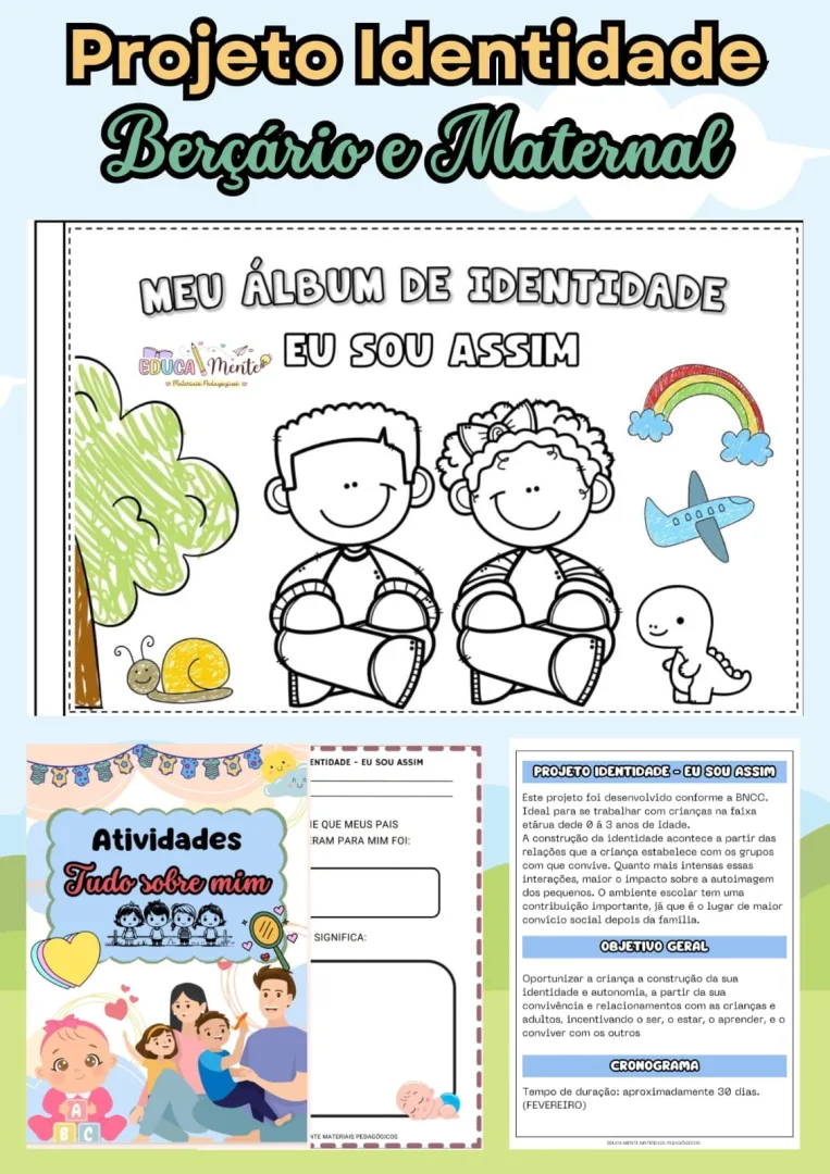 Projeto Pedagógico: Identidade - Quem eu sou — imagem 2