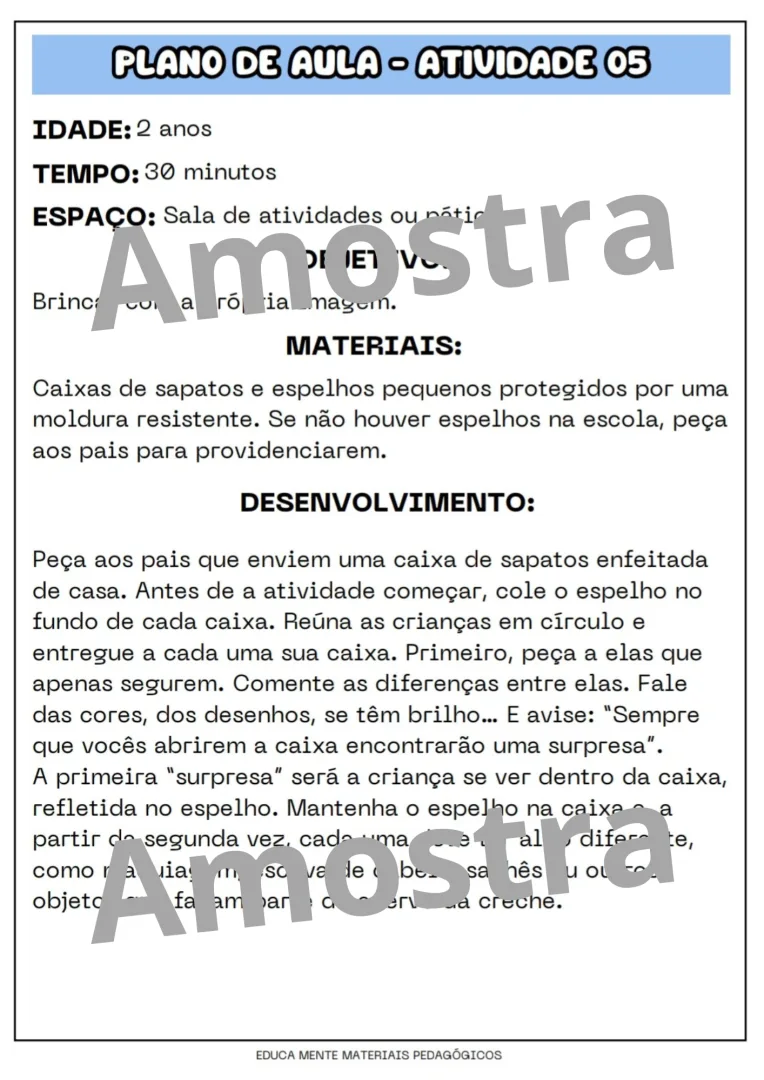 Projeto Pedagógico: Identidade - Quem eu sou — imagem 5