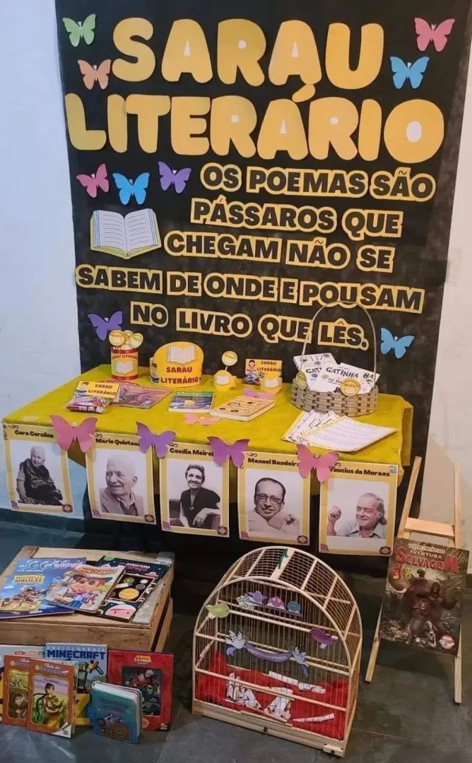 Projeto Pedagógico: Sarau Literário — imagem 2