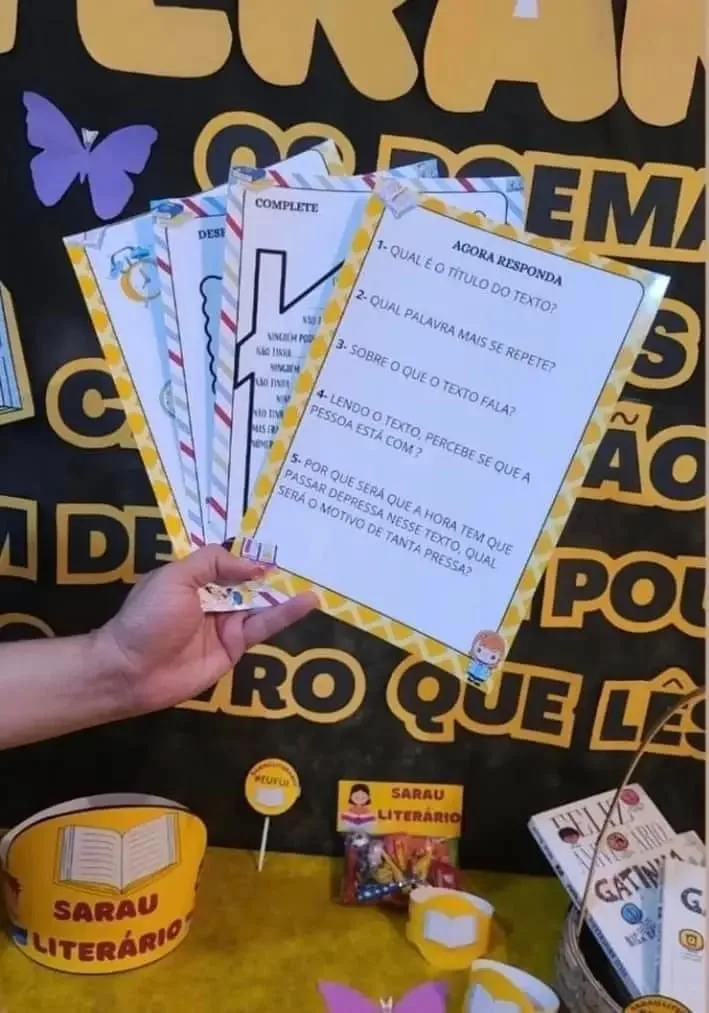 Projeto Pedagógico: Sarau Literário — imagem 5