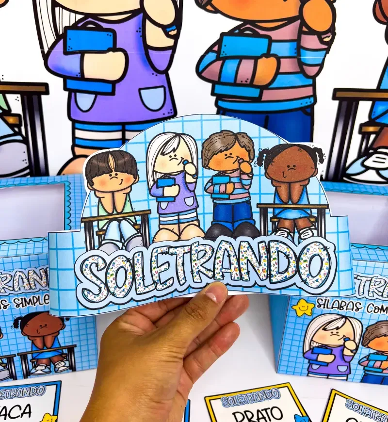 Projeto Pedagógico Soletrando | Jogo de Alfabetização em PDF — imagem 3