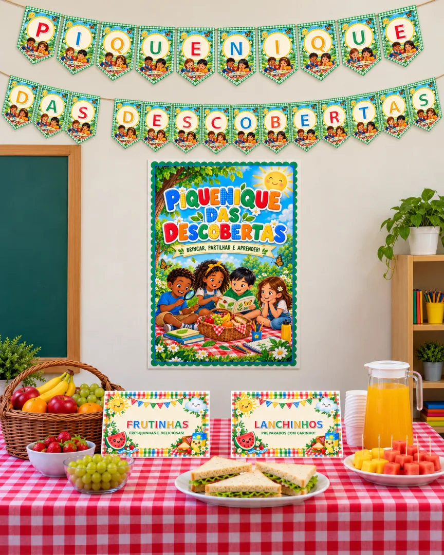 Projeto Piquenique das Descobertas BNCC - Educação infantil PDF — imagem 5
