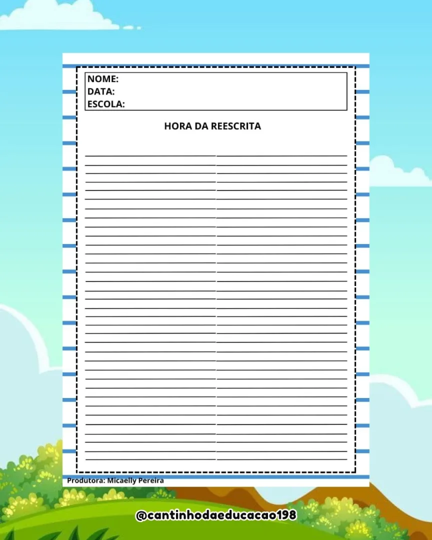 Projeto Reescrita: A Galinha Ruiva - 27 Páginas - PDF — imagem 3
