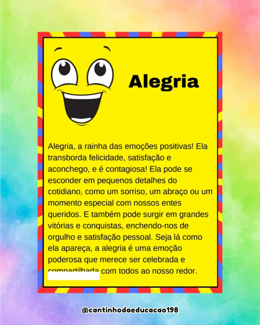 Projeto Sentimentos e Emoções - 57 Páginas - Educação Infantil - PDF — imagem 5
