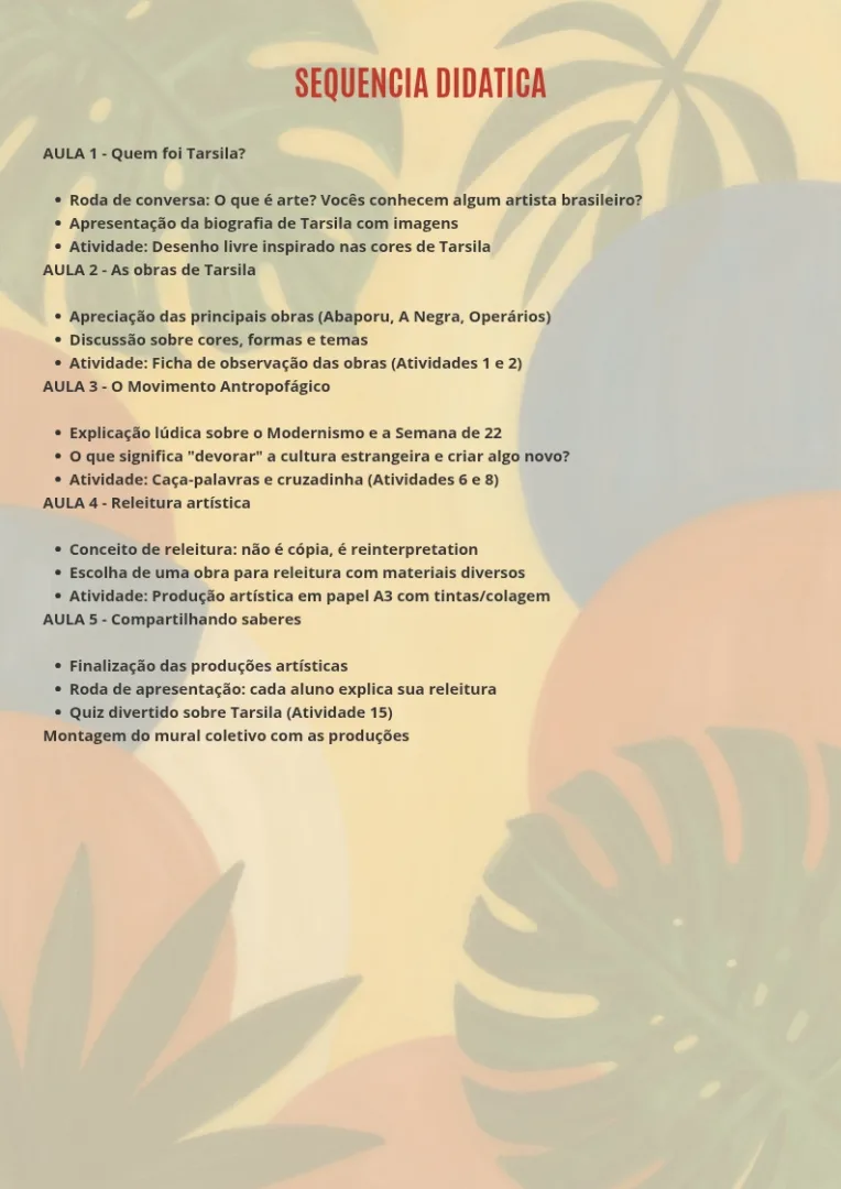 PROJETO -TARSILA DO AMARAL — imagem 3