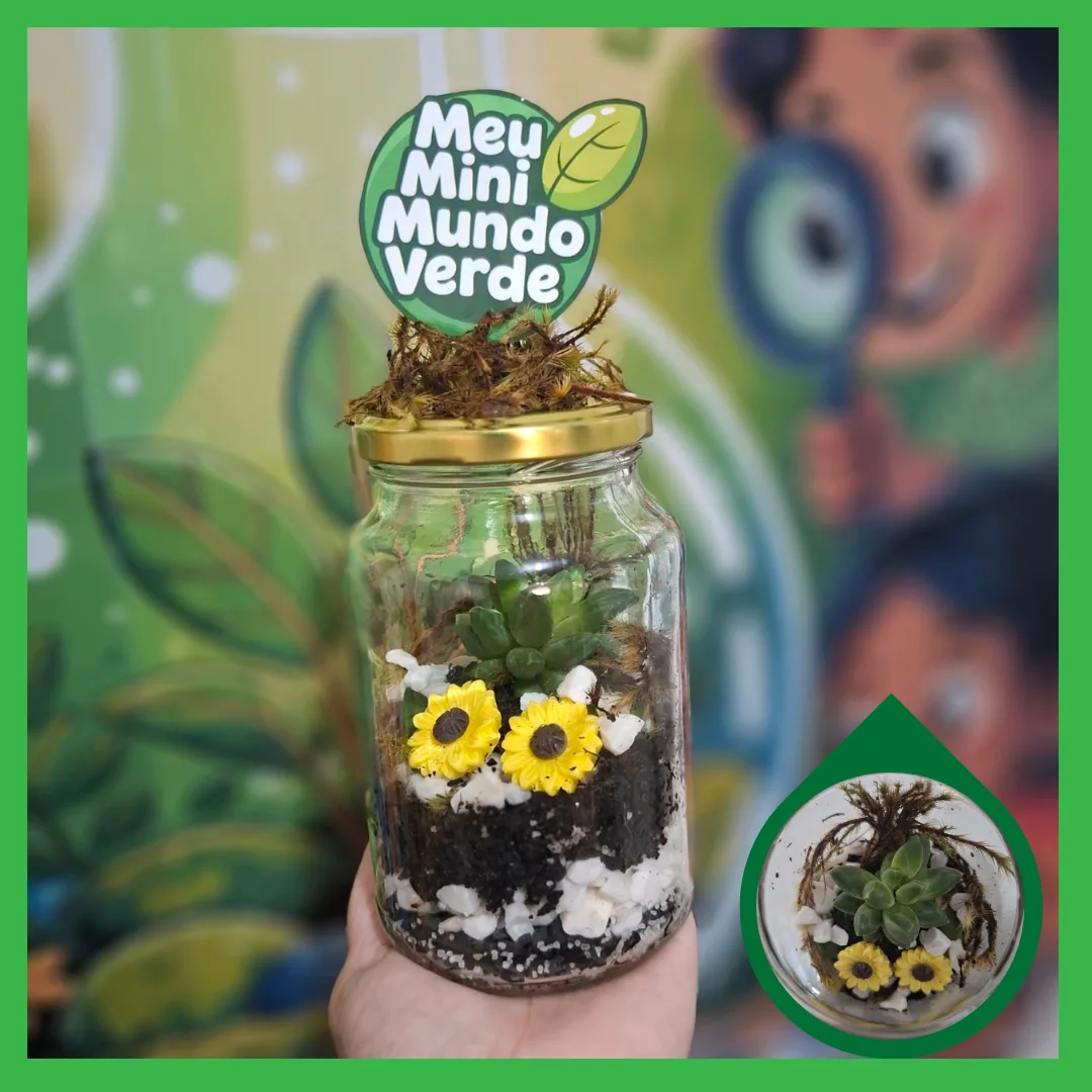 🪴 PROJETO TERRÁRIO: Meu Mini Mundo Verde 🪴MATERIAL INCRÍVEL — imagem 4