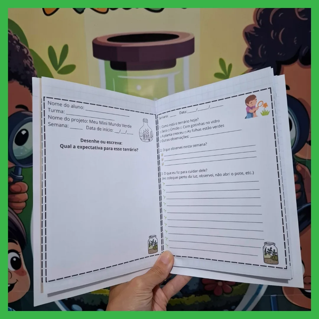 🪴 PROJETO TERRÁRIO: Meu Mini Mundo Verde 🪴MATERIAL INCRÍVEL — imagem 7